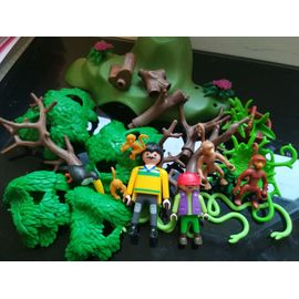 Playmobil 3238 - Famille De Singes /Visiteurs