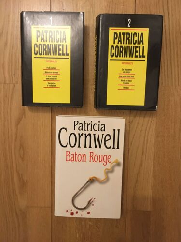 Lot De 3 Livres Policiers De Patricia Cornwell