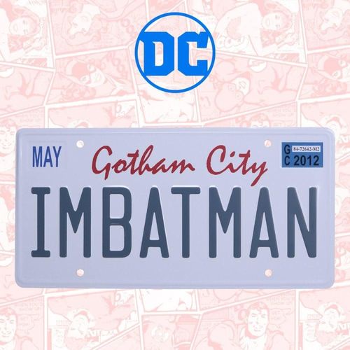Batman - Im Batman - Plaque Métal