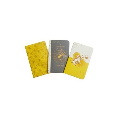 Harry Potter: Hufflepuff Constellation Sewn Pocket Notebook Collection