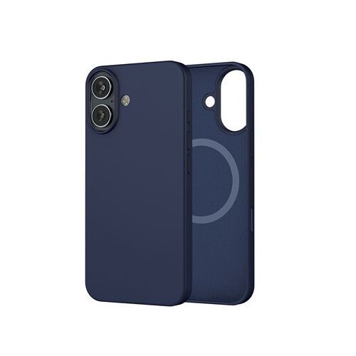 COQUE EN SILICONE WEFIX MAGSAFE BLEU POUR IPHONE 17