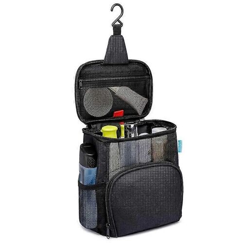 Douche portable, sac fourre-tout essentiel de dortoir universitaire pour salle de bain, séchage rapide avec crochet en métal, Tra