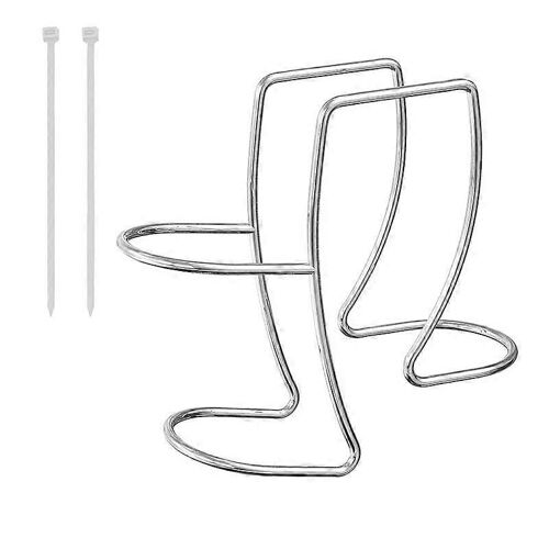 Chaise de lavage Drain Tube Holder, Réglable Drain Tuyau Support Clamp Hook Hose Guide Clip Convient à tous