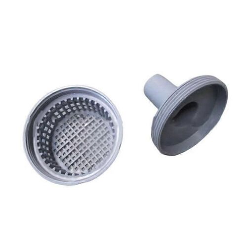 2Pcs 11070 11072 Kit De Connecteur De Jet D'eau De Piscine avec Crépine De Sortie Grille De Piscine Entrée De Souche