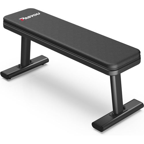 Mevronisshop-Pw100 Banc De Musculation, Capacité De Charge Extrême 660 Kg, Plat Banc D'entraînement Pour L'entraînement Du Corps Entier À La Maison