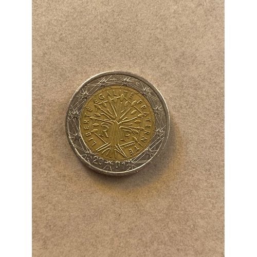 Pièce 2 Euros Arbre De Vie 2001 Fautée 