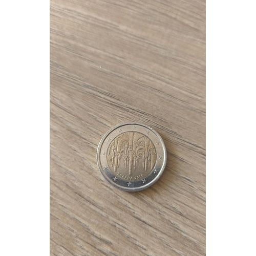Pièce Espagne 2 Euros Rare 2010