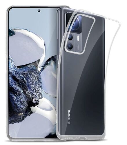 Coque pour Xiaomi 12T / 12T Pro 5G - housse etui silicone gel fine + film ecran - TRANSPARENT TPU