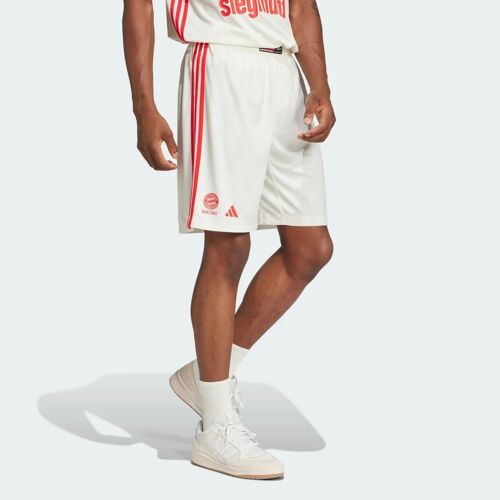 Short Extérieur Fc Bayern Basketball Adidas - White - S