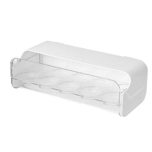 Support à oeufs mural 10Grids Réfrigérateur Porte latérale Type de tiroir Grilles Organisateur d'oeufs suspendu Oeuf Ho