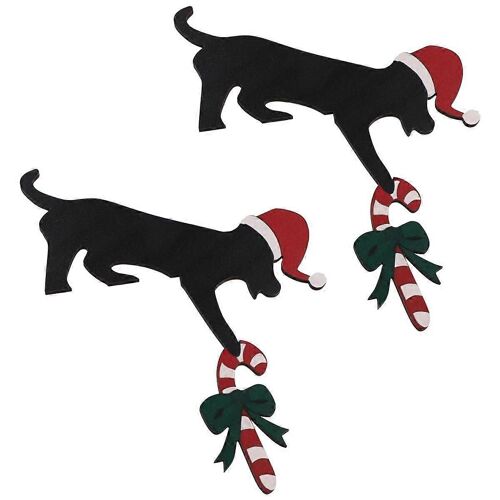 Décoration de Noël Door Toppers, Décorations de panneau d'angle de cadre de porte supérieure, Ornement de décor de cadre de maison pour