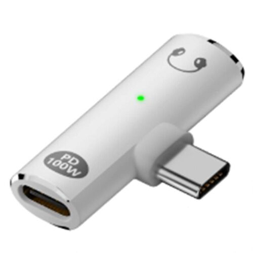 Adaptateur audio AUX de charge de casque 2 en 1 de type C pour iPad A