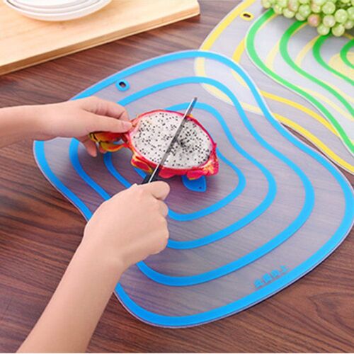 Xm Planche À Découper De Cuisine Givrée En Plastique Antidérapante Outils Pour La Viande Végétale Accessoires De Cuisine Planche À Découper S M L 1 Pièce