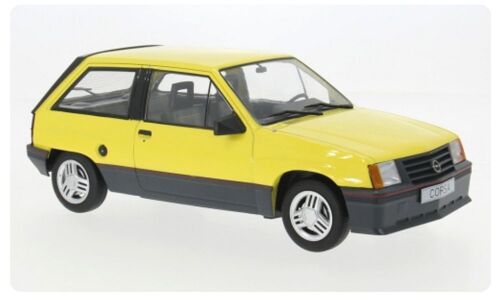 Opel Corsa A SR jaune 1983 1/18 MCG