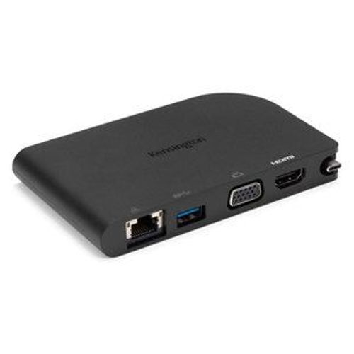 Kensington SD1500 Station d'Accueil Universelle USB-C pour Ordinateur Portable - 1 Écran 4K avec Sorties HDMI et VGA, 5 Ports USB