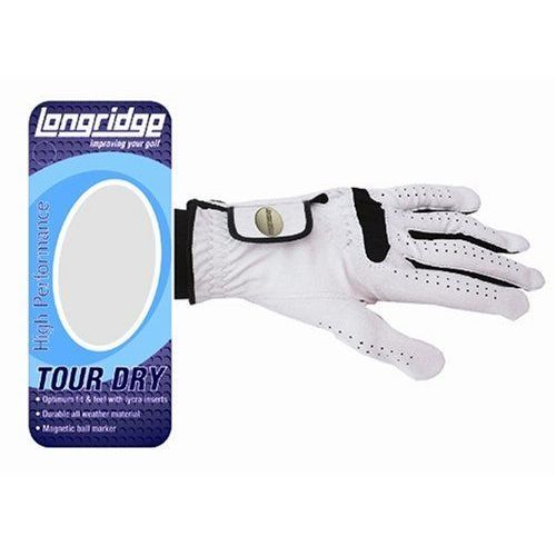 Longridge Gants Toutes Intemperies Golf - Blanc - Ml