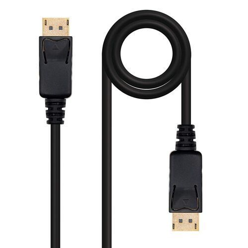 NanoCable 10.15.2305 - Cble DISPLAYPORT, DP/M-DP/M, mle-mle, (20 Broches), Noir, 5.0 MTS