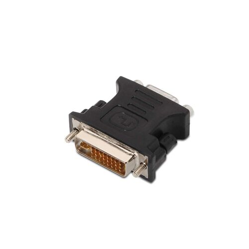 AISENS A118 ¿ 0092 ¿ Adaptateur DVI vers SVGA pour Moniteur ou Carte Grafica, Couleur Noir