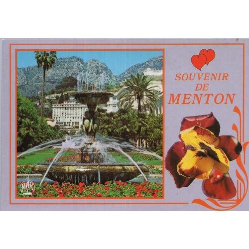 Carte Postale De Menton (Alpes Maritimes) Le Jardin Biovès