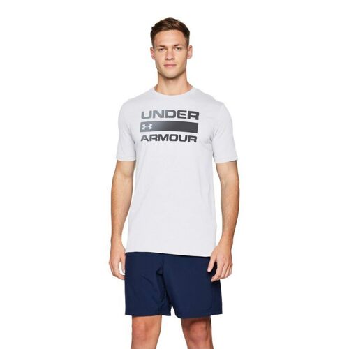 Under Armour - Ua Team Issue Wordmark S/S - T-Shirt Taille S - Regular, Blanc