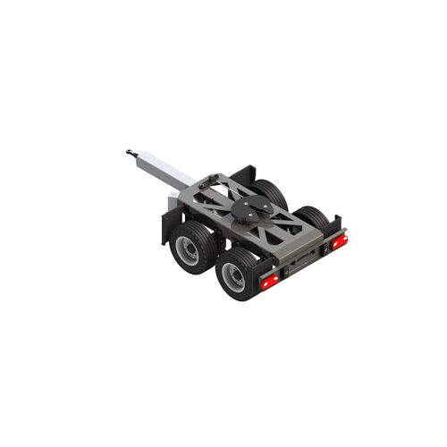 Carson 500907210 500907210-1 2 Achs Dolly Starr, Accessoires Rc Truck Echelle 1/14, Gigaliner Gespann, Remorque, Pièces De Rechange, Tuning, Modèle, Argent