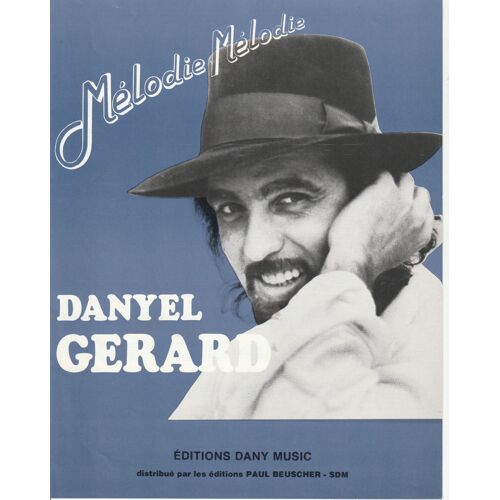Rare Partition Danyel Gerard Melodie Mélodie