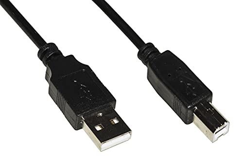 LINK Cavo USB 2.0 1,8m Maschio-maschio A-B Nero LKCUSB2N