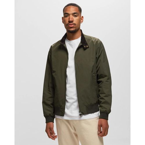 Barbour Royston Casual Men Bomber Jackets Green En Taille:M