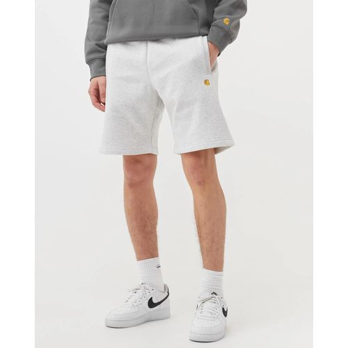 Carhartt Wip Chase Sweat Short Men Sport & Team Shorts Grey En Taille:Xxl