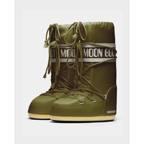 Moon Boot Icon Nylon Men Boots Green En Taille:42-44