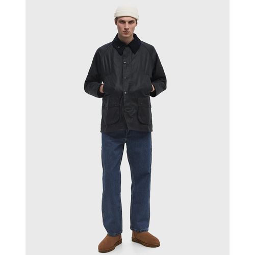 Barbour Bedale Wax Jacket Men Coats Black En Taille:4xl