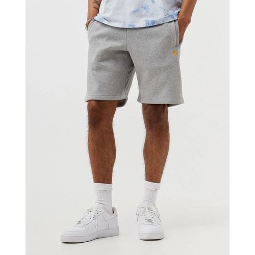 Carhartt Wip Chase Sweat Short Men Sport & Team Shorts Grey En Taille:M