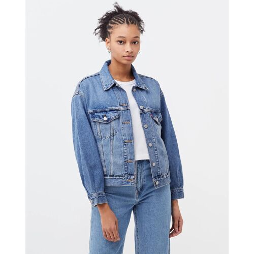 Levis Wmns 90s Trucker Jacket Women Denim Jackets Blue En Taille:M