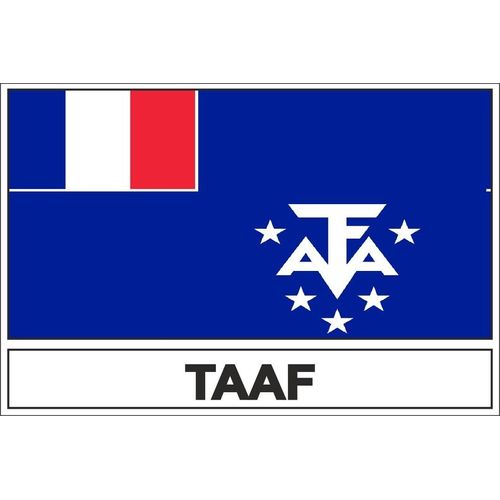 Autocollant Sticker Drapeau Tf Taaf