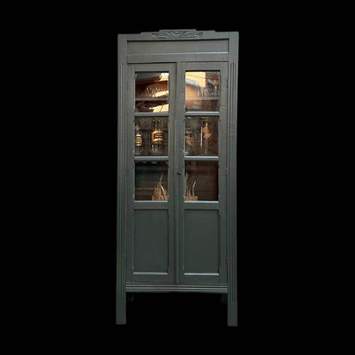 Vitrine Art Dco Vert Fonc Vert