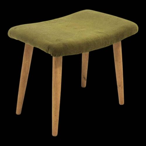 Tabouret Scandinave En Chne Sude 1950 Vert