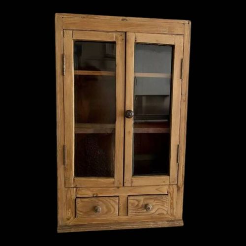 Vitrine En Pin Bois