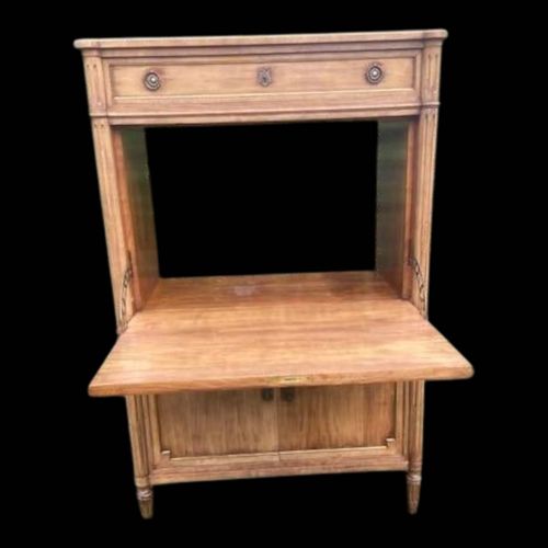 Secrtaire Abattant En Noyer Marron