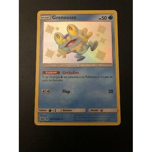 Grenousse Sv11/Sv94 Destiné Occultes