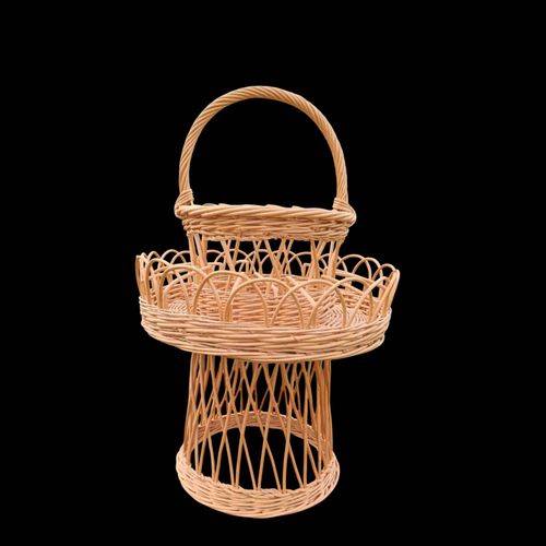 Panier Bar En Osier Bois