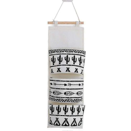 Organisateur Suspendu Pour Porte, Organiseur Mural, Sac À Ustensiles, Sac De Rangement Suspendu Pour Entrée, Armoire, Salle De Bain, 3 Grands C