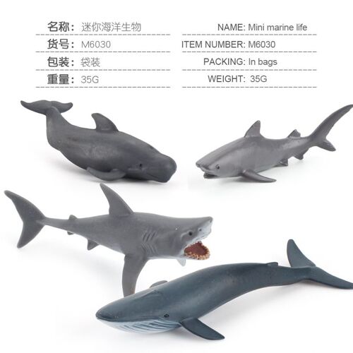 Jouet De Collection Éducatif En Pvc, Modèle De Requin Megalodon, Baleine, Océan, Animaux Marins, Cadeau Pour Enfant