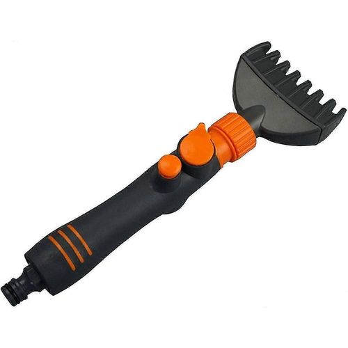Cartouche filtrante, brosse de nettoyage à jet, filtre pour éliminer les débris et la saleté de la piscine (noir)