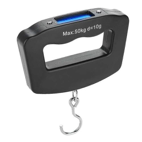 Balance à bagages portable 50 kg/10 g, numérique, de précision, mini-hameçon, à suspendre