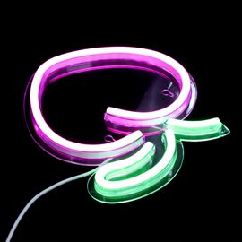 Lampe Led Décorative En Néon, Couleur Pêche, Luminaire Décoratif D'intérieur, Luminaire Décoratif D'intérieur, Idéal Pour Une Chambre À Coucher, 1 Pièce