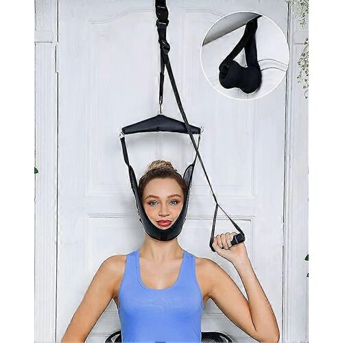 Traction Cervicale, Dispositif De Traction Cervicale Portable À Domicile, Civière Cervicale Pour Soulager Les Douleurs Cervicales