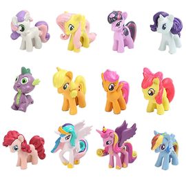Lot de 12 figurines My Little Pony