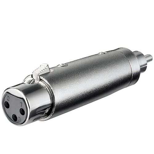 MicroConnect - Adaptateur audio - RCA mâle pour XLR3 femelle
