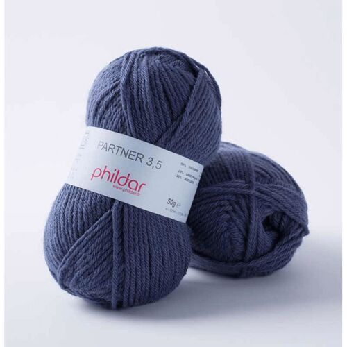 Pelote De Laine Partner 3,5 Naval 50 G