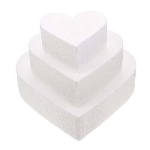 Moules À Gâteaux En Forme De Coeur, 3 Pièces, Bricolage, Artisanat D'art Pour Décoration De Mariage